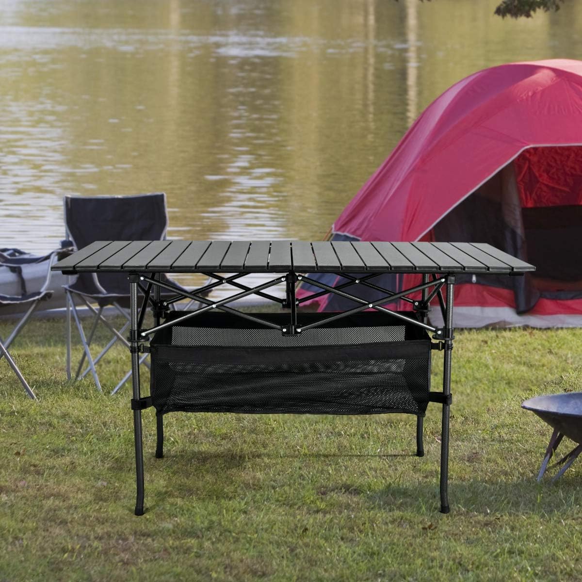 Outdoor Furniture Europe - Table de camping pliante portable en