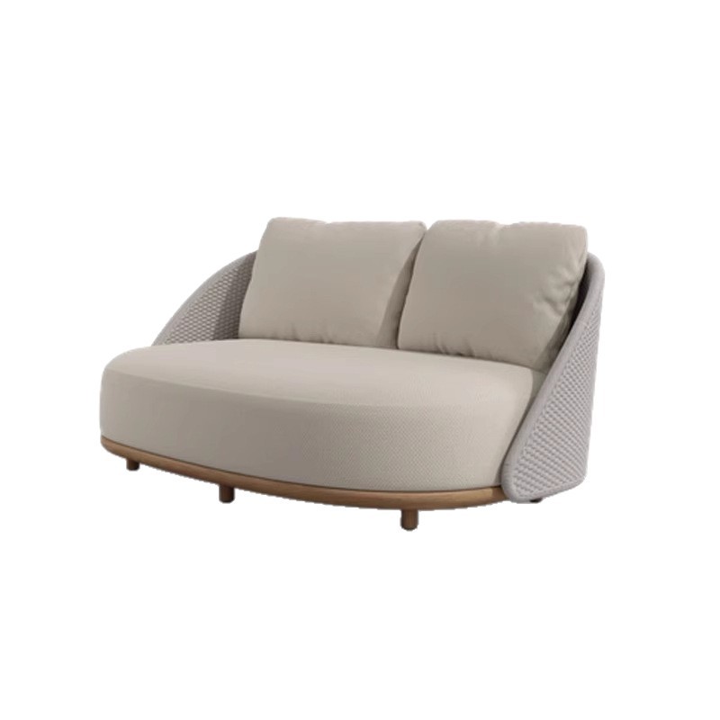 Outdoor Furniture Teak - Canapé d'extérieur en teck nordique pour