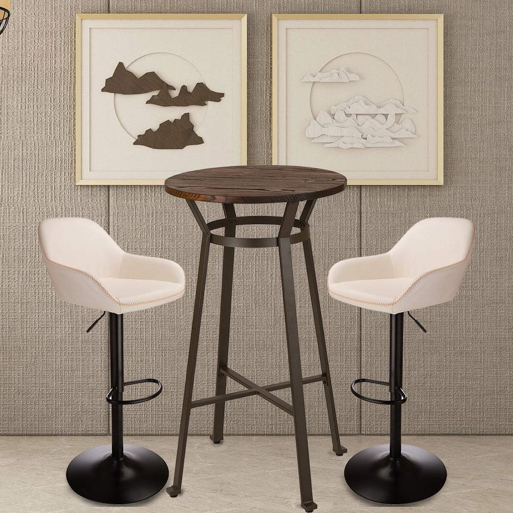 Outdoor Furniture Dining Set - Ensemble de 3 tables de pub