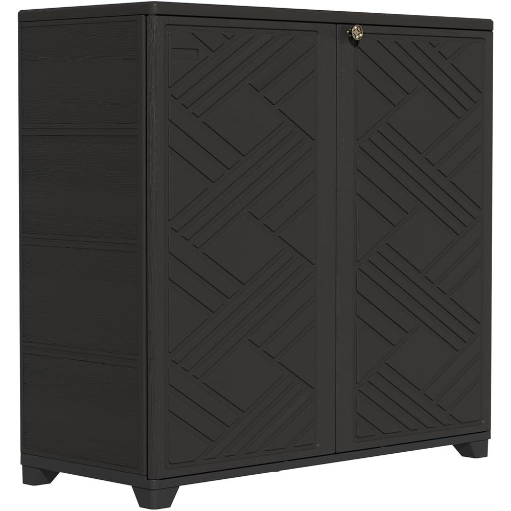 Garden Storage Box - Armoire de rangement intérieure/extérieure étanche, boîte