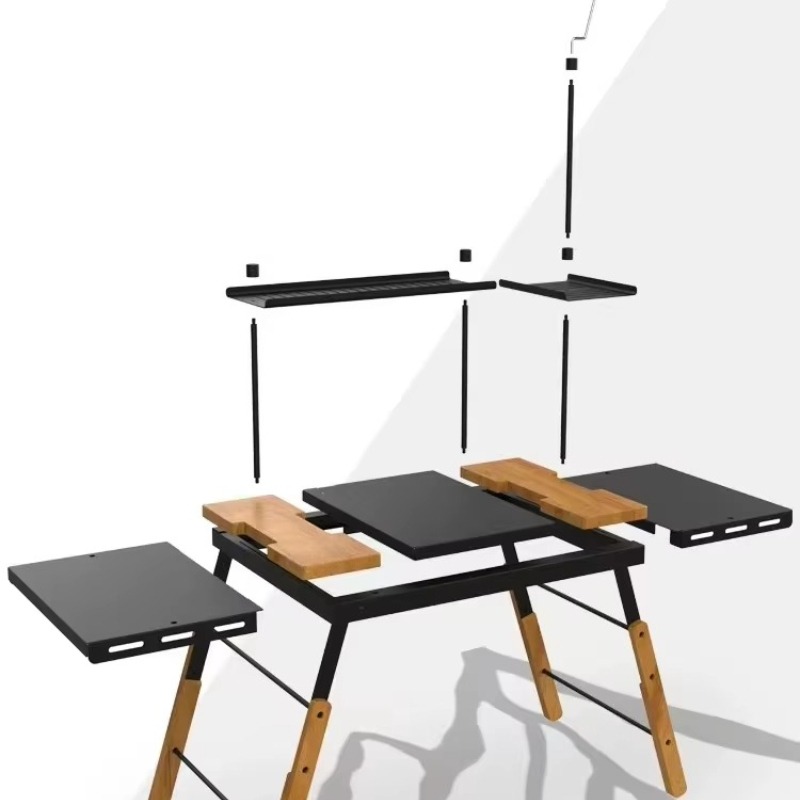 Outdoor Furniture Warehouse - Table de camping portable en aluminium