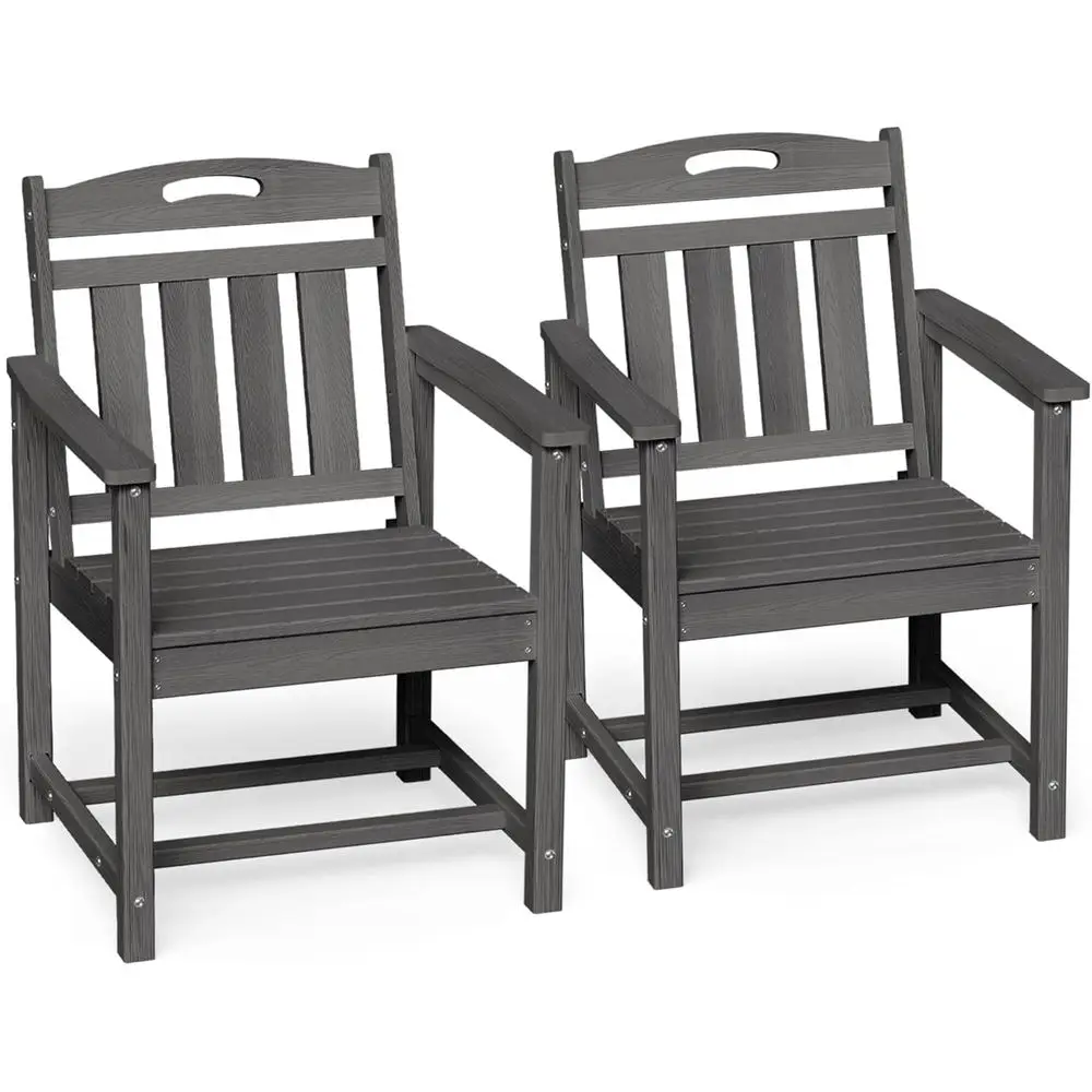 Outdoor Furniture Dining Set - Ensemble de 2 chaises de salle