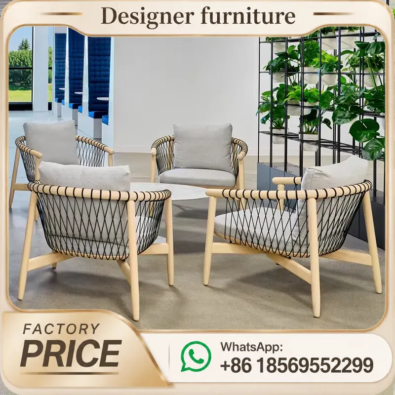 Outdoor Furniture Teak - Ensemble de canapés modernes en teck