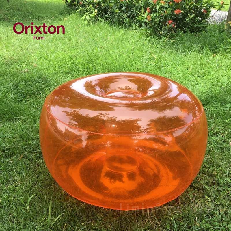 Outdoor Furniture Small - Tabouret gonflable d'extérieur, repose-pieds, chaise gonflable,
