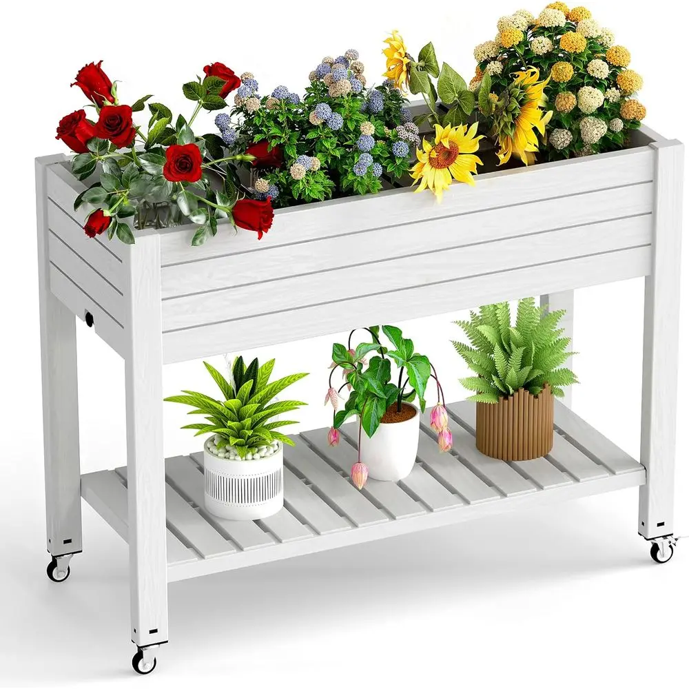 Garden Storage Box - Bac à plantes surélevé avec pieds