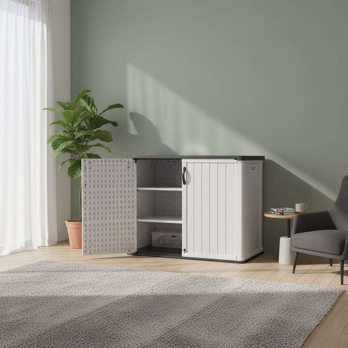 Grand abri de jardin en plasti - Garden Storage Box avis et prix
