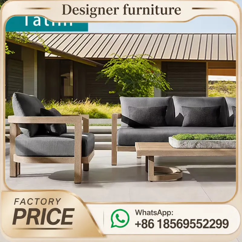 Ensemble de canapés en teck im - Outdoor Furniture Teak avis et prix