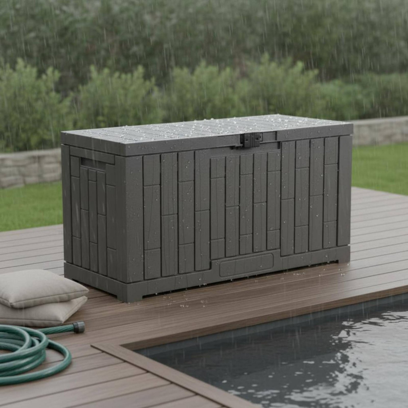 Boîte de rangement rectangulai - Garden Storage Box avis et prix