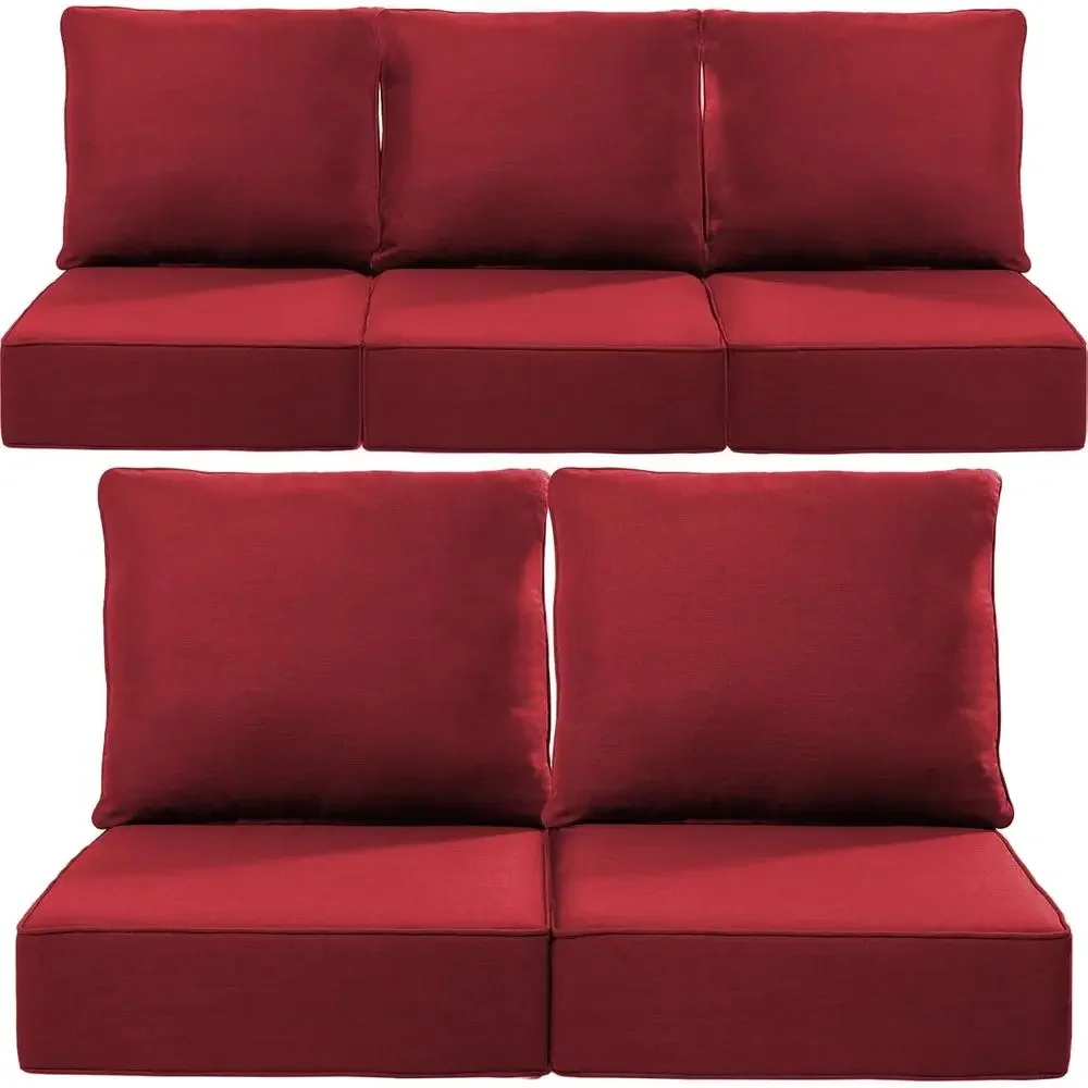 Coussins d'extérieur de 6 pouc - Outdoor Furniture Dining Set avis et prix