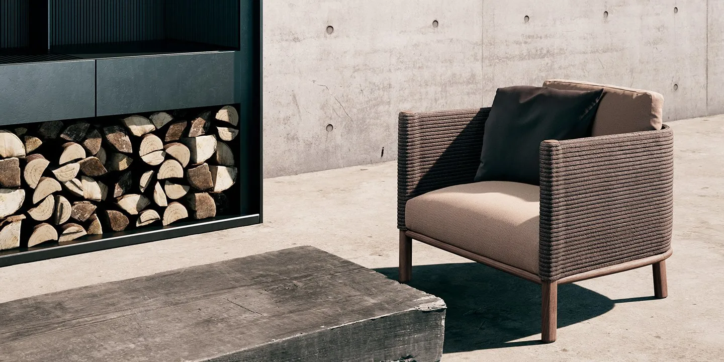 Canapé simple en teck avec str - Outdoor Furniture Teak avis et prix