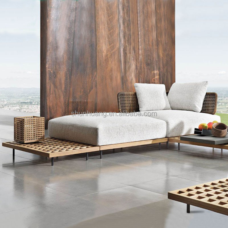 Ensemble de canapés de jardin  - Outdoor Furniture Teak avis et prix