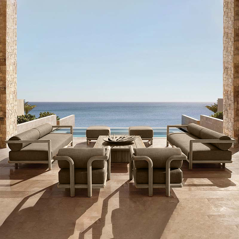 Ensemble de canapés de jardin  - Outdoor Furniture Teak avis et prix