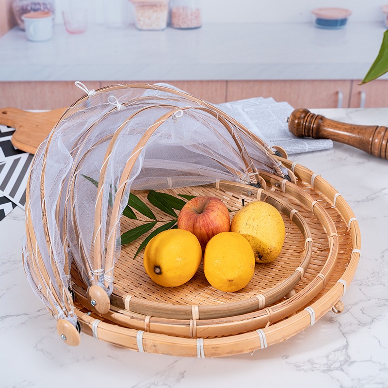 Panier tissé en bambou, filet  - Outdoor Furniture Small avis et prix