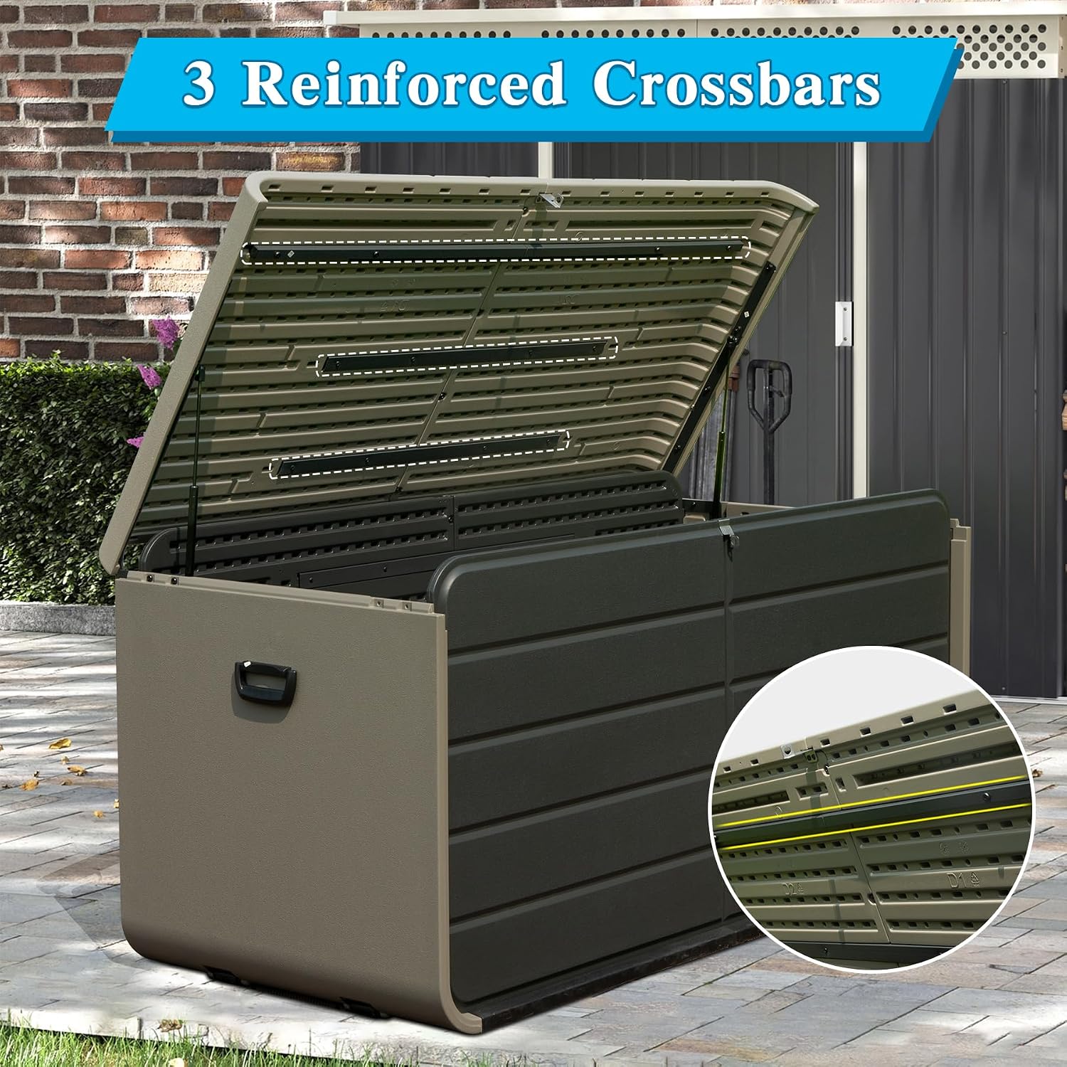 Bac de rangement intérieur/ext - Garden Storage Box avis et prix