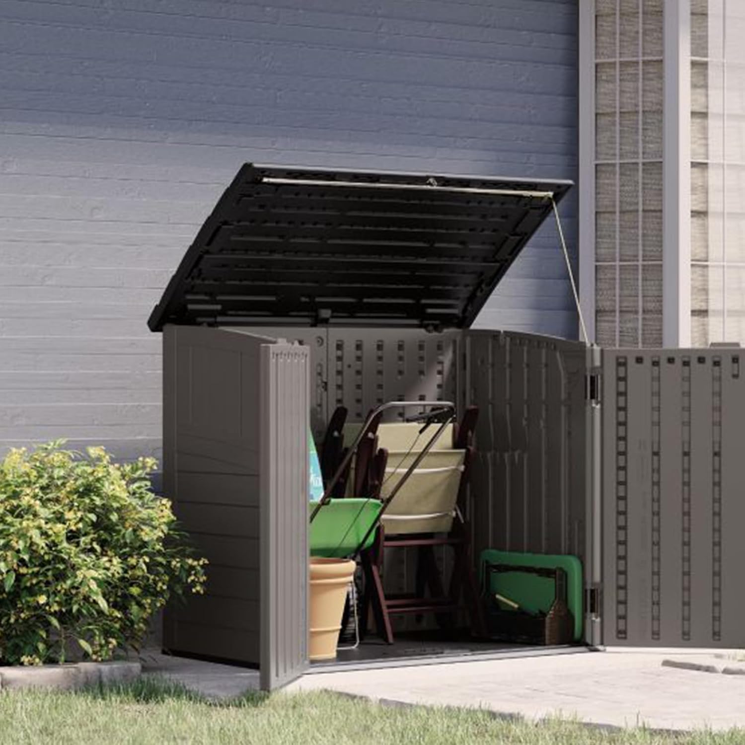 Abri de rangement extérieur po - Garden Storage Box avis et prix