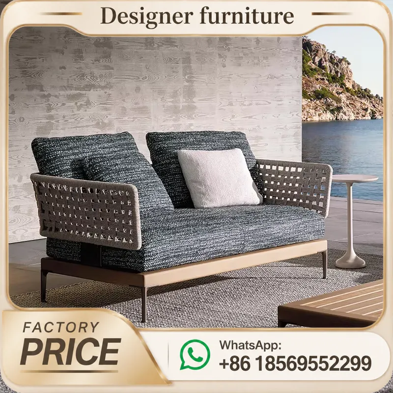 Ensemble de canapés en corde t - Outdoor Furniture Teak avis et prix