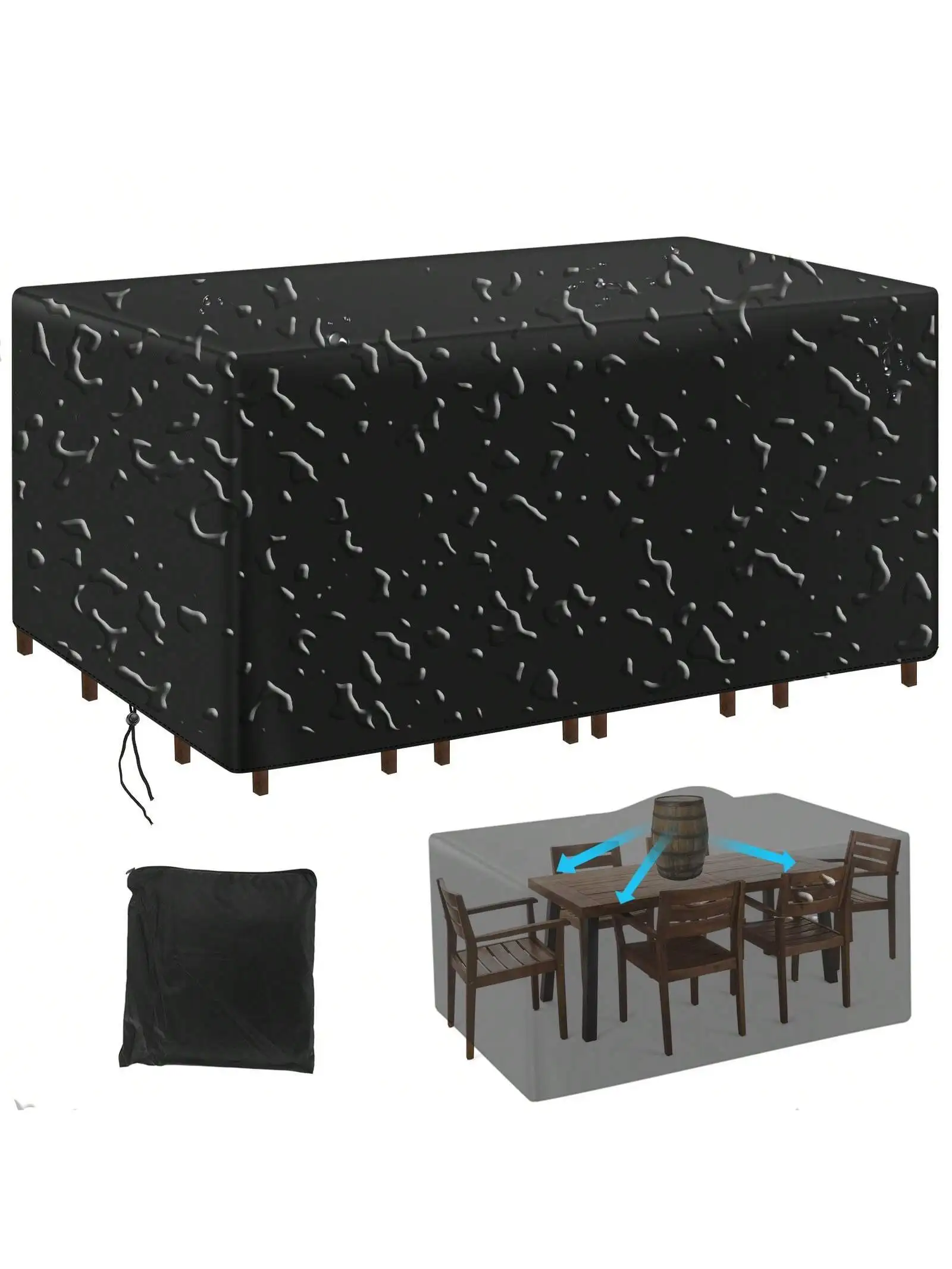 Juste anti-poussière imperméab - Outdoor Furniture With Covers avis et prix