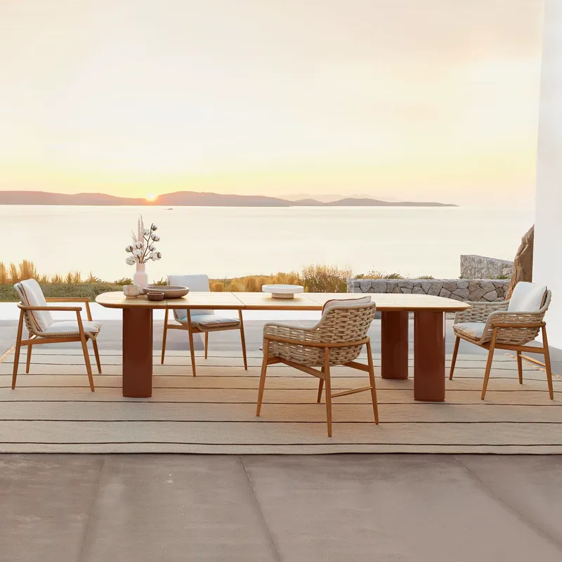 Ensemble de table et chaises d - Outdoor Furniture Dining Set avis et prix