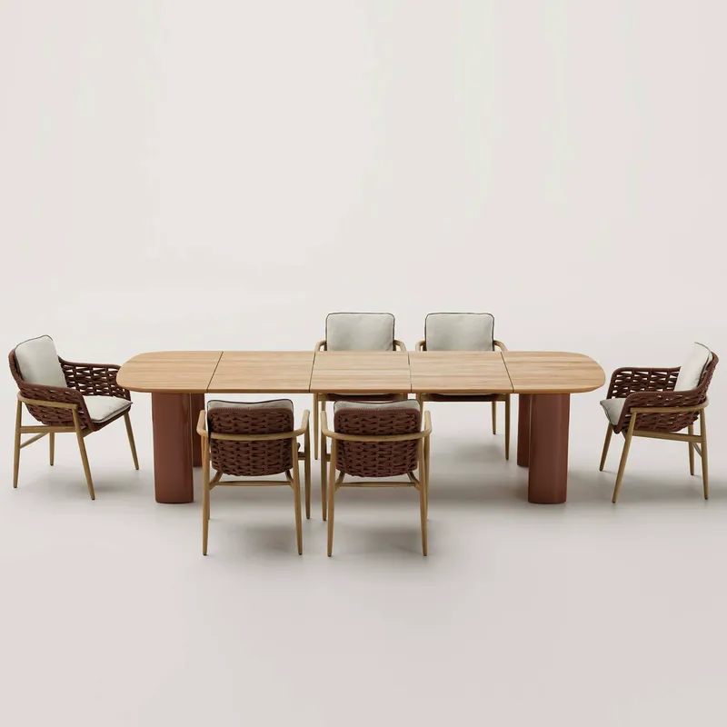 Ensemble de table et chaises d - Outdoor Furniture Dining Set avis et prix