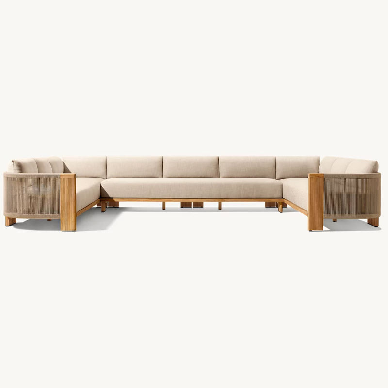 @3 #   Ensemble de canapés d'e - Outdoor Furniture Teak avis et prix