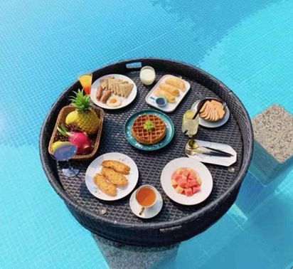 Plateau flottant pour piscine, - Outdoor Furniture Bali Style avis et prix