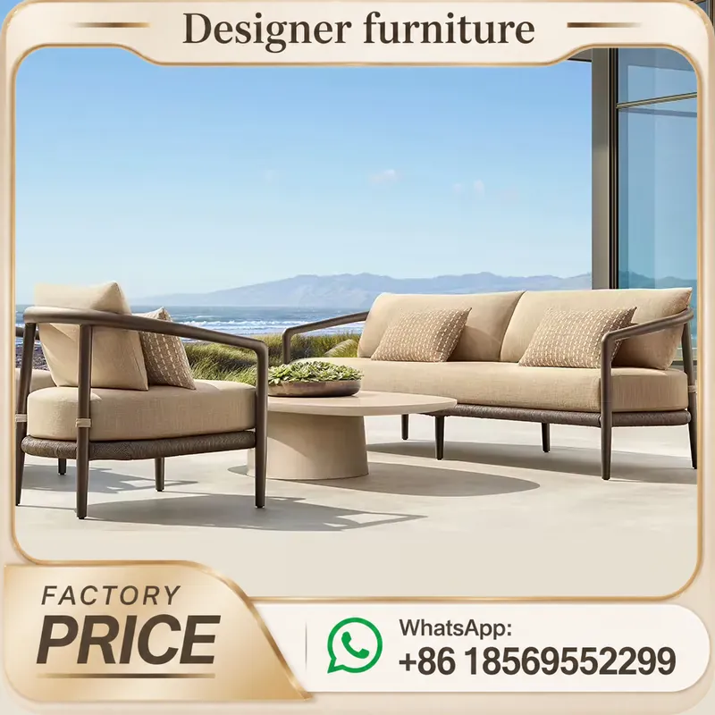 Ensemble de canapés en teck po - Outdoor Furniture Teak avis et prix