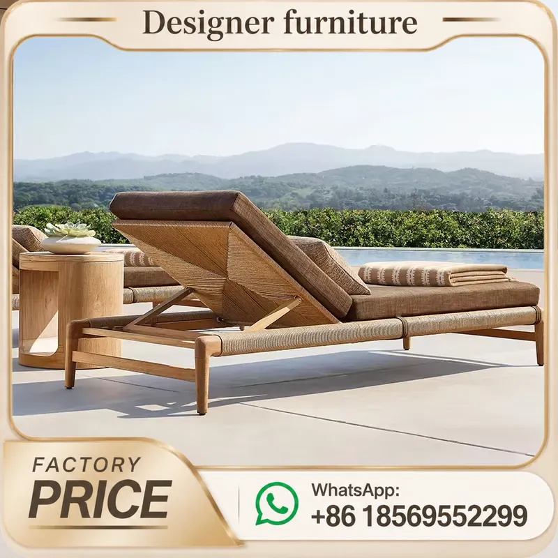 Ensemble de canapés en teck po - Outdoor Furniture Teak avis et prix