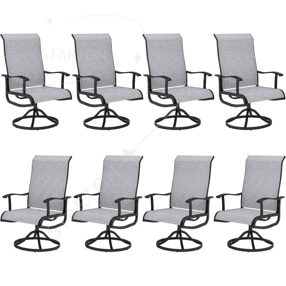 Ensemble de chaises pivotantes - Outdoor Furniture Dining Set avis et prix