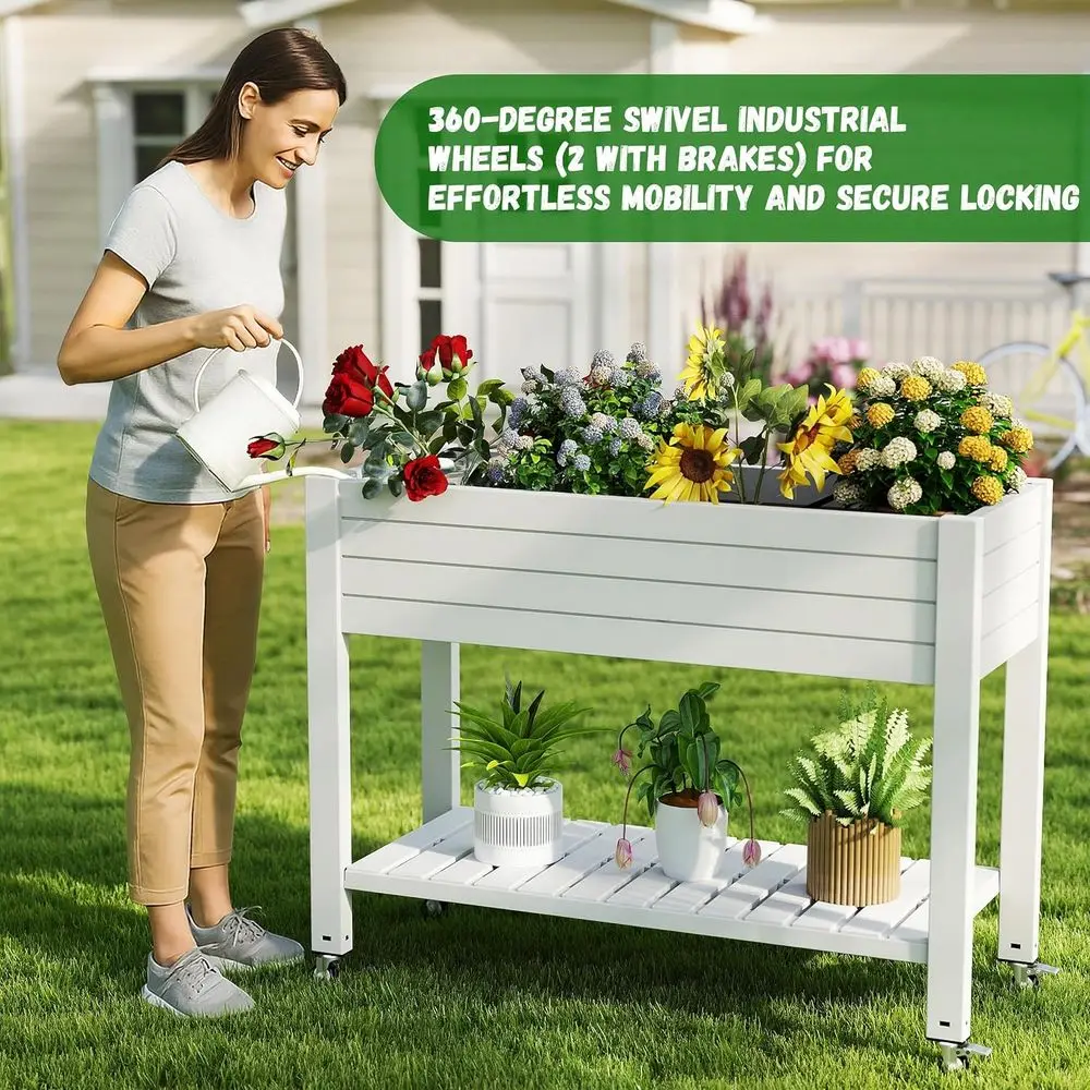 Bac à plantes surélevé avec pi - Garden Storage Box avis et prix