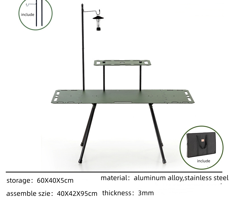 Table tactique moderne en alli - Outdoor Furniture Warehouse avis et prix